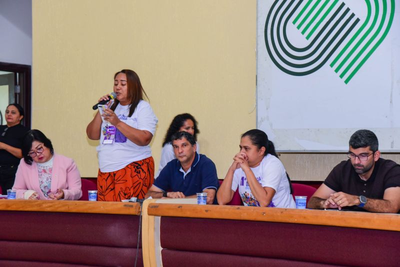 Abertura da Conferência Municipal dos Direitos da Criança e Adolescente no Auditório da Unama Br