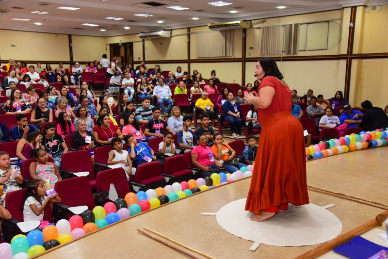 Abertura da Conferência Municipal dos Direitos da Criança e Adolescente no Auditório da Unama Br