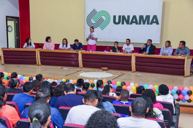 Abertura da Conferência Municipal dos Direitos da Criança e Adolescente no Auditório da Unama Br