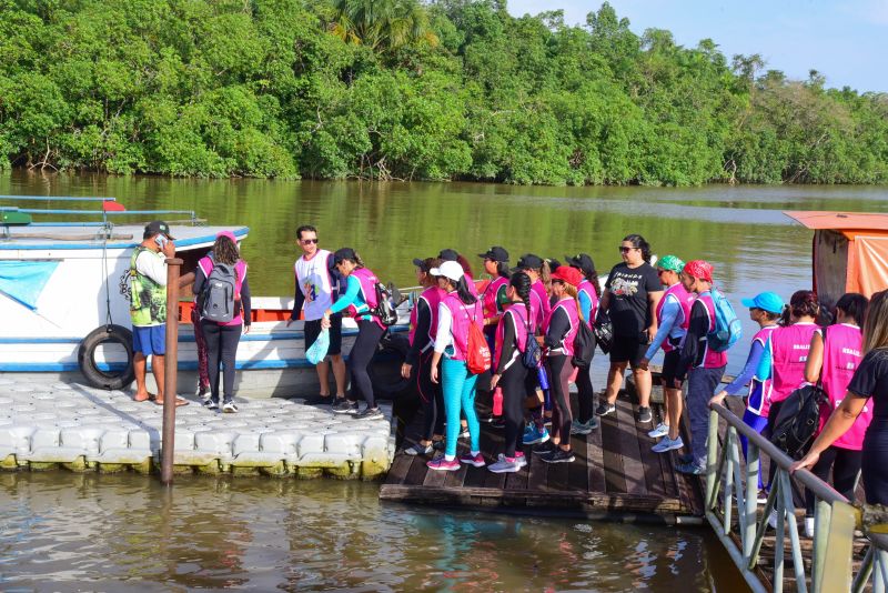 1ª Trilha Ecológica das Mulheres na Ilha João Pilatos em Ananindeua