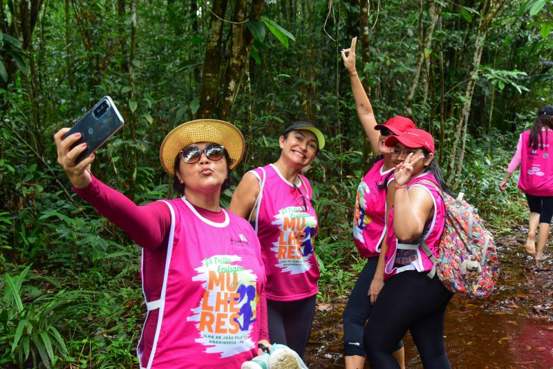 1ª Trilha Ecológica das Mulheres na Ilha João Pilatos em Ananindeua