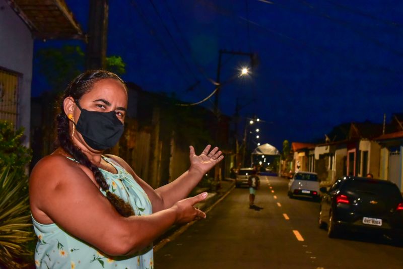 Entrega da rua Sol Nascente 1 Águas Brancas, Iluminação Pública de Led e Pavimentação Asfáltica