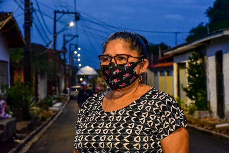 Entrega da rua Sol Nascente 1 Águas Brancas, Iluminação Pública de Led e Pavimentação Asfáltica