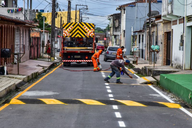 Entrega das Ruas do Guajará 1, Iluminação de Led, ruas Asfaltadas e Sinalizadas