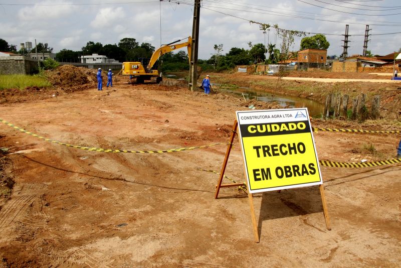 Assinatura de ordem de serviço da 2º etapa das vias Marginais do canal Maguariaçu