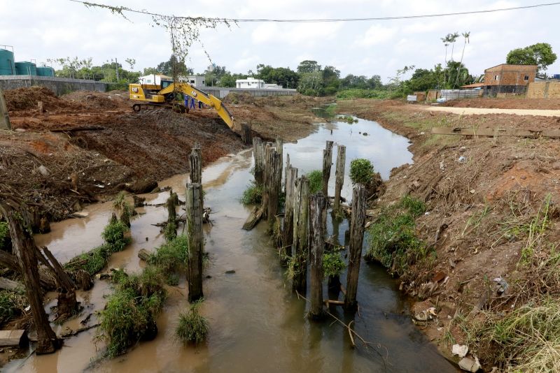 Assinatura de ordem de serviço da 2º etapa das vias Marginais do canal Maguariaçu