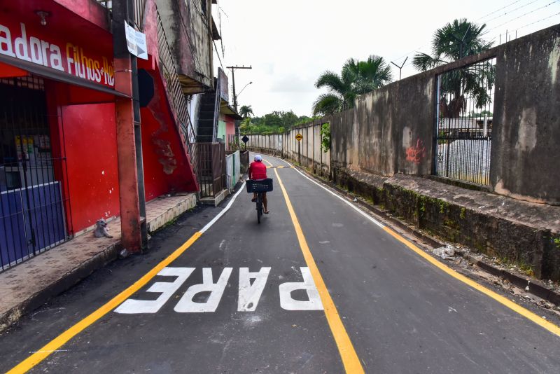 Inauguração da rua Águas Verdes com asfalto, Iluminação em Led E com sinalização horizontal e vertical na Cidade Nova Vlll