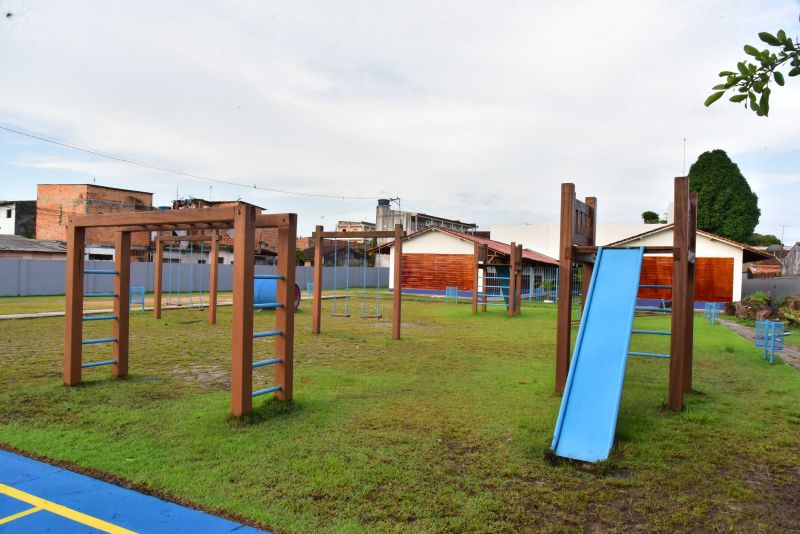 Obras finalizadas na Escola Raimunda Pinto no bairro do 40 Horas