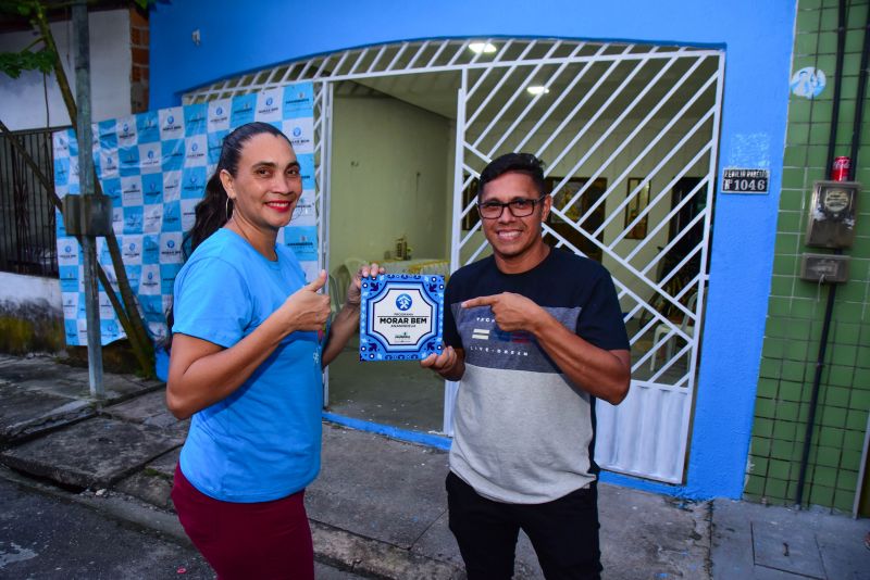 Entrega de casas do Programa Morar Bem no bairro Guanabara na passagem Emília Ribeiro N°1046, Guanabara