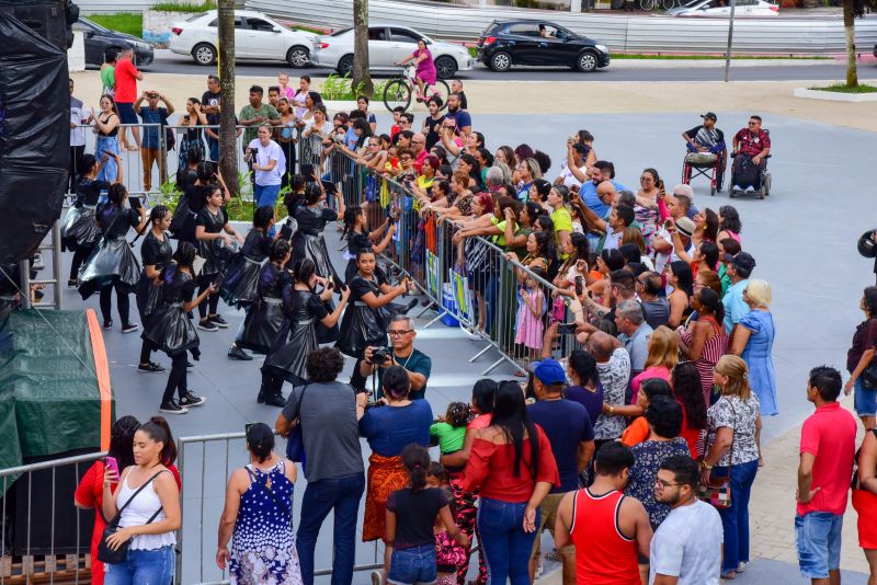 Inauguração praça da Bíblia