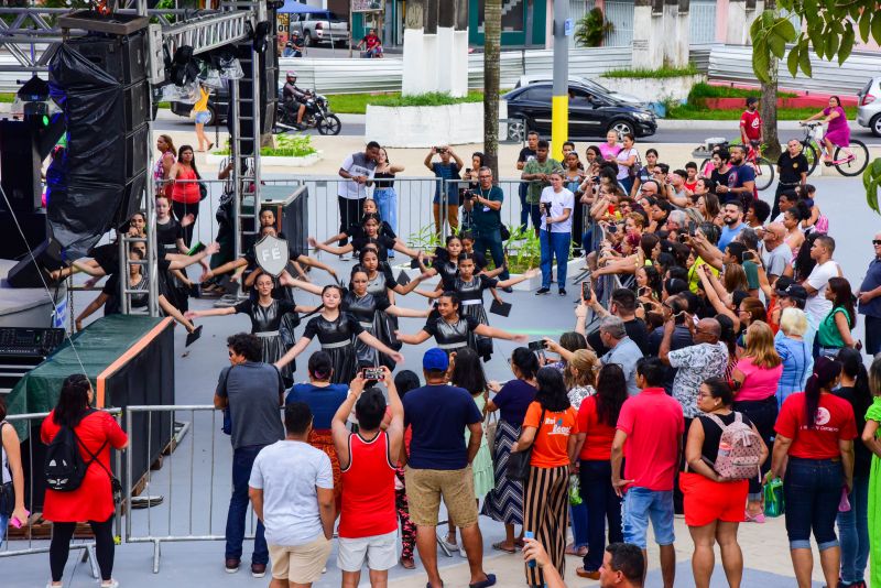 Inauguração praça da Bíblia