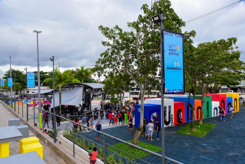 Inauguração praça da Bíblia