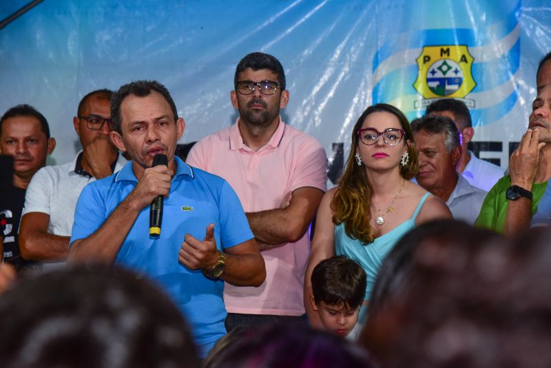 Inauguração de 11 Ruas Totalmente Pavimentadas, Sinalização Horizontal e Vertical e com Iluminação em Led no Park Daniel Reis no bairro do Curuçambá