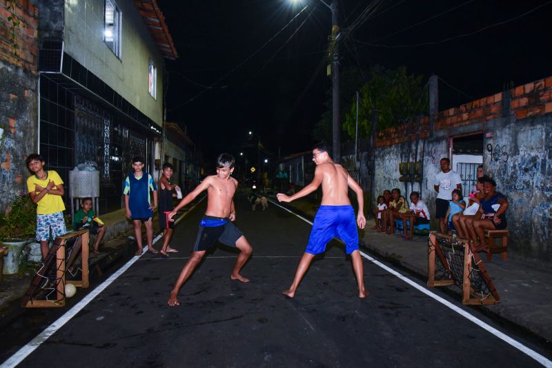 Inauguração Asfáltica da Rua São Rufino, com nova Sinalização e Iluminação Pública em Led no bairro Centro