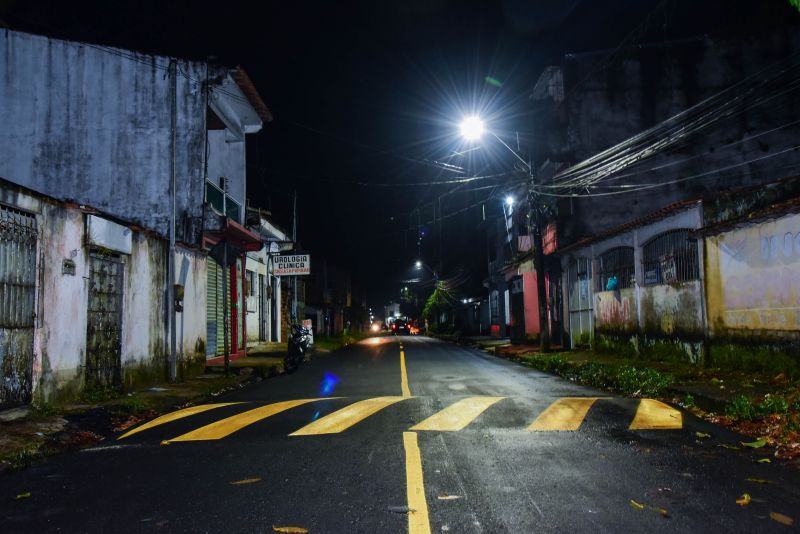 Inauguração Asfáltica com Sinalização Horizontal e Vertical, e com Iluminação em Led da rua Vera Cruz