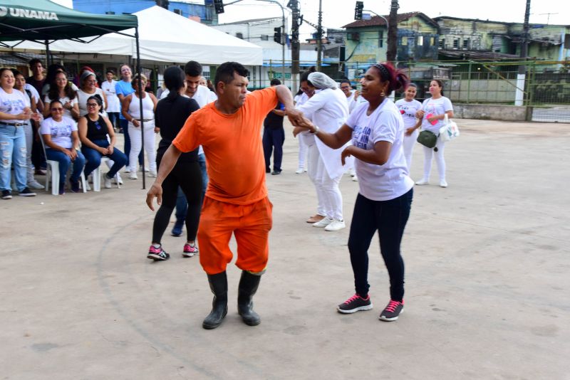 Ação ao Dia do Gari em Ananindeua