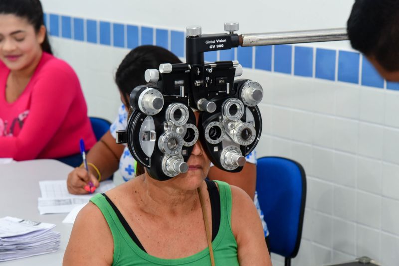 Corujão da Saúde na escola Lúcia Wanderley no bairro Guanabara