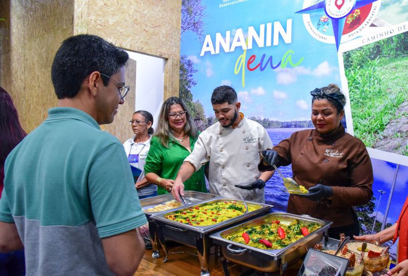 Estande da Prefeitura de Ananindeua, na Fita 2023 no Hangar