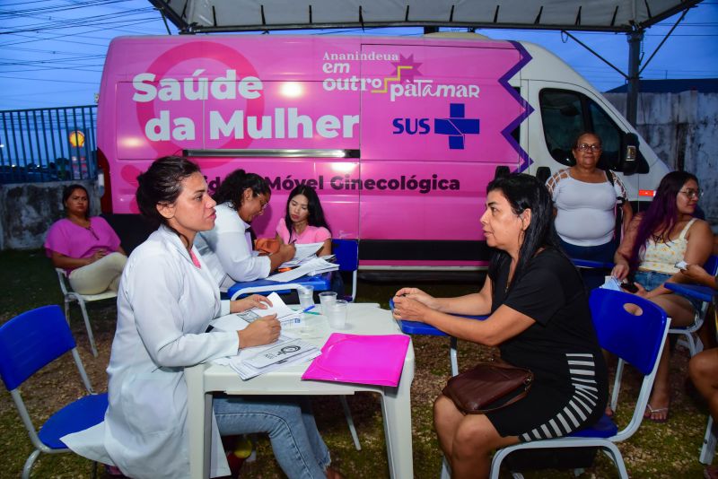 Corujão Da Saúde Na EMEF Cândida Santos de Souza no Distrito Industrial