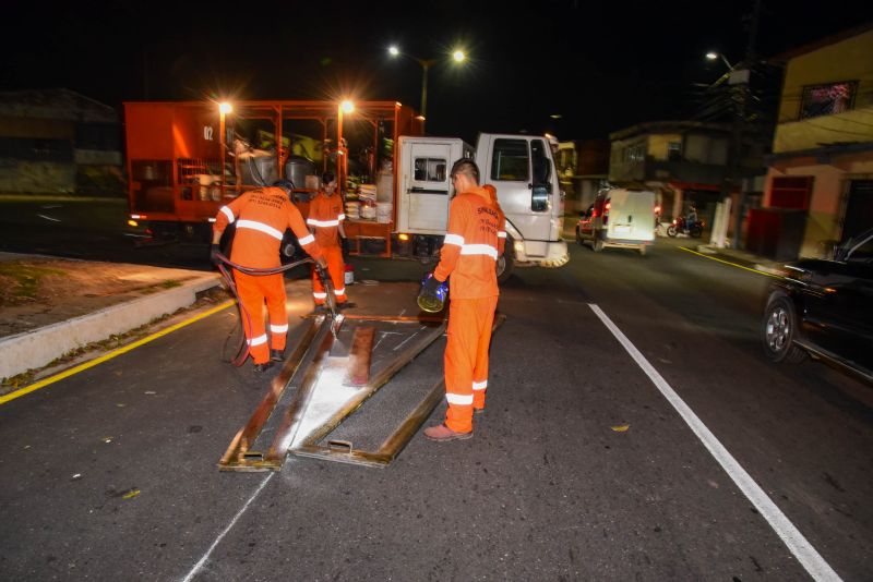 Sinalização na We 53 na Cidade Nova IV