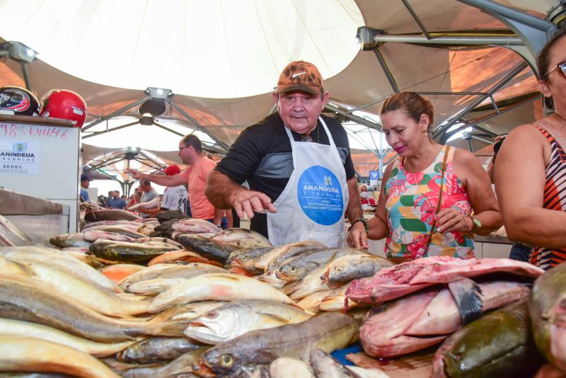 Entrega de equipamentos para feirantes da feira Cidade Nova IV e lançamento do aplicativo Feira Top Ananin
