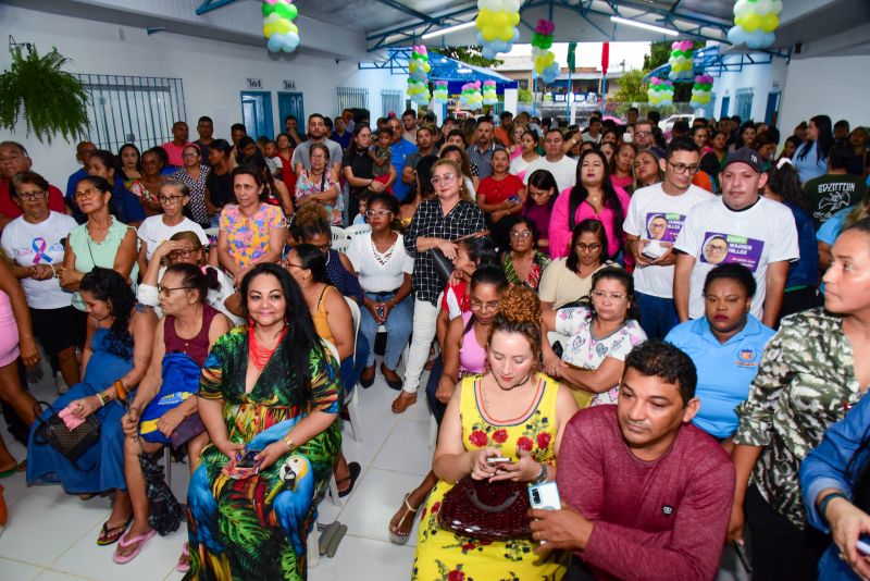 Inauguração da unidade de Educação EMEF Herminio Calvinho Filho na rodovia dos Trabalhadores na Cidade Nova