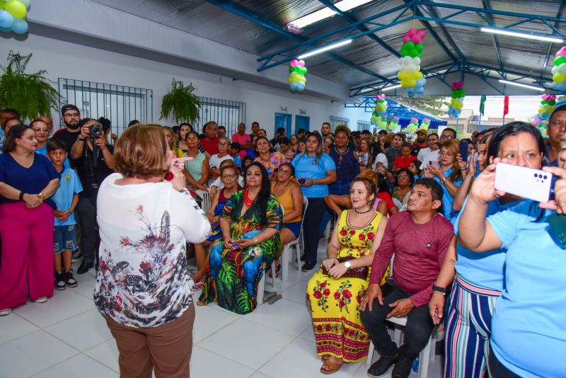 Inauguração da unidade de Educação EMEF Herminio Calvinho Filho na rodovia dos Trabalhadores na Cidade Nova