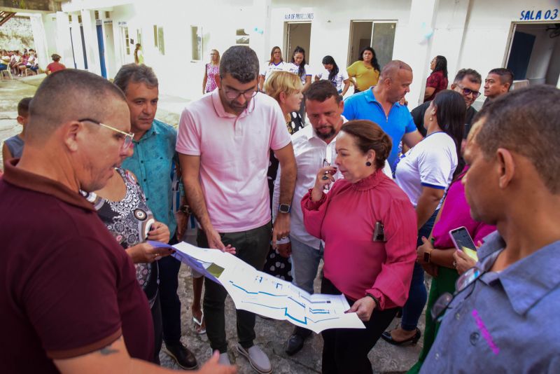 Assinatura Ordem de Serviço para Construção da Nova Unidade de Educação no bairro 40 Hrs, EMEF Santa Margarida Antioquia