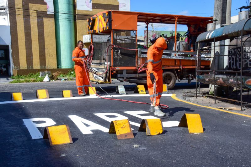 Sinalização de Vias na Sn 22 na Cidade Nova V