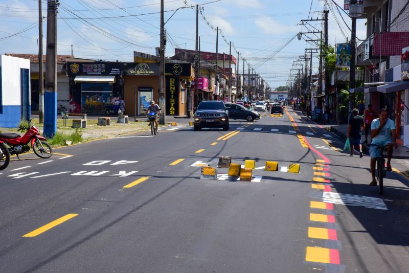 Sinalização de Vias na Sn 22 na Cidade Nova V