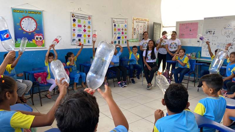 Seurb realiza palestras de educação ambiental para alunos de Ananindeua 