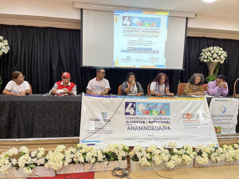 Ananindeua realiza 4ª Conferência Municipal de Segurança Alimentar e Nutricional