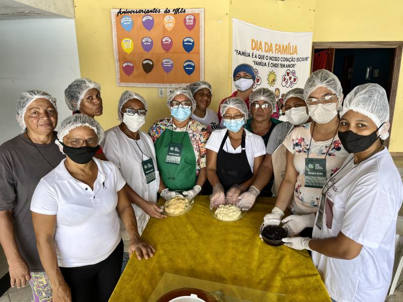 Oficina de produção de Chocolate Artesanal.