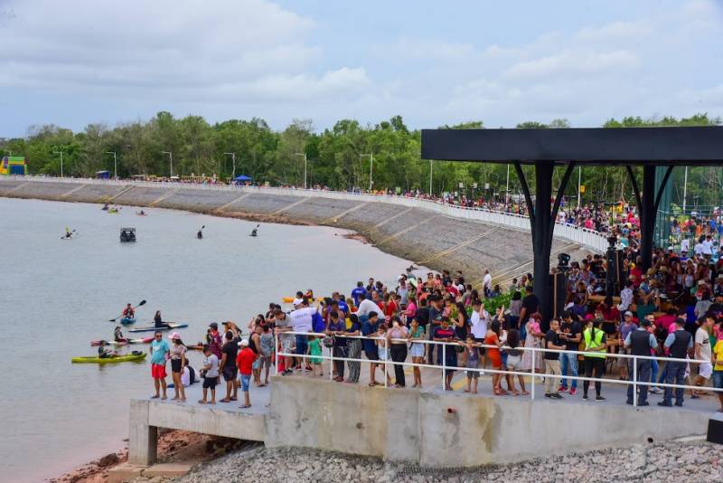 Ananindeua agora tem uma Orla de frente para o rio.