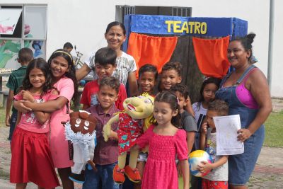 Galeria: Semana da Criança no Cras Estrela Ananin no conjunto Júlia Seffer