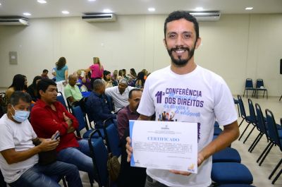Galeria: Certificado do Curso de Garantia de Direitos de Crianças e Adolescente