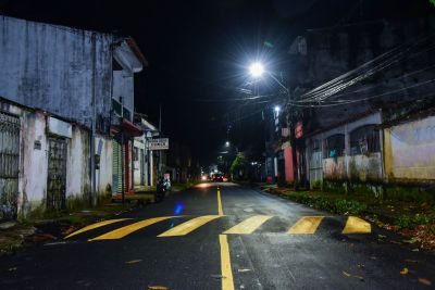 Galeria: Inauguração Asfáltica com Sinalização Horizontal e Vertical, e com Iluminação em Led da rua Vera Cruz