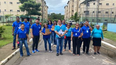 SEHAB realiza vistoria no Residencial Torres do Aurá