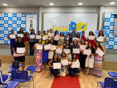 SEMED certifica alunas do projeto Tecendo o Futuro e faz nova formação para conselheiros do controle social