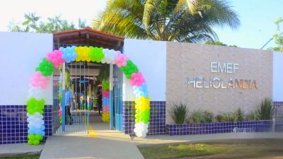 Escola Heliolândia é reinaugurada no Distrito Industrial de Ananindeua