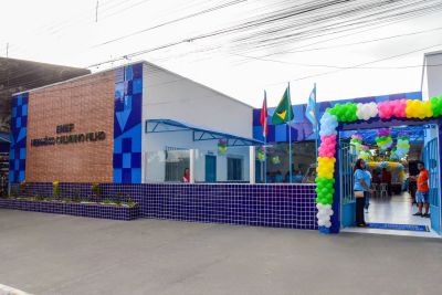 Entrega da escola Hermínio Calvinho Filho marca a 50ª reinauguração escolar na Prefeitura de Ananindeua