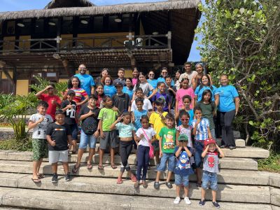 Crianças e adolescentes do CRAS Ananindeua visitam o Parque Mangal da Garças