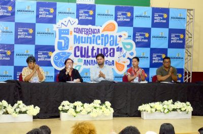 Democratização da cultura é destaque na 5ª Conferência de Cultura de Ananindeua