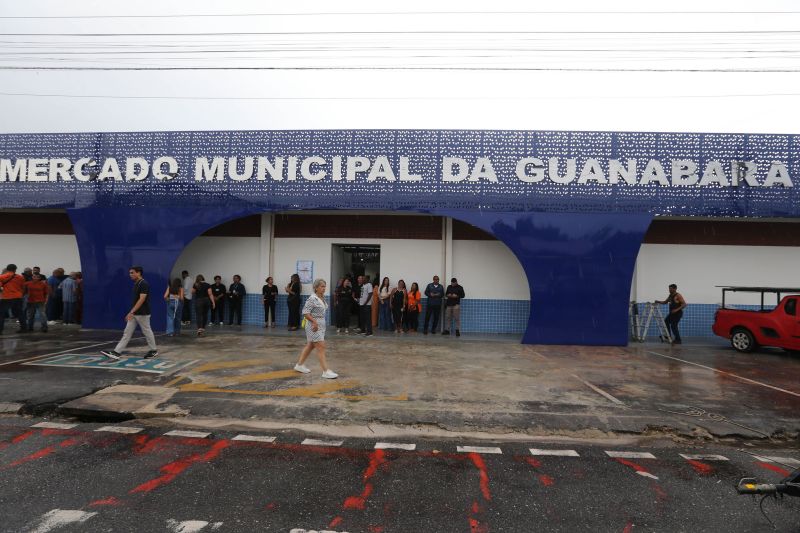 Inauguração da reforma do Mercado da Guanabara