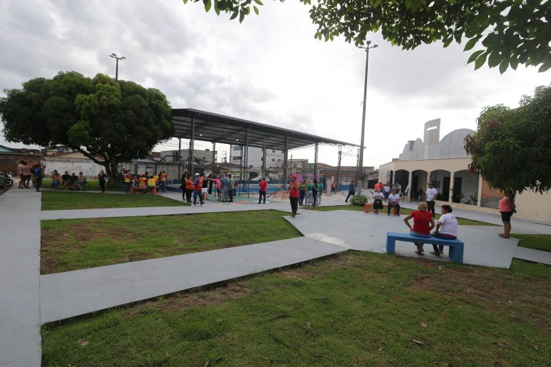 Inauguração da Praça São Geraldo no bairro Distrito Industrial