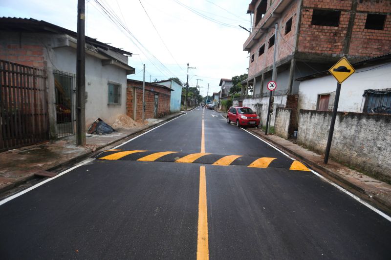 Inauguração de ruas Pavimentadas do Park São José bairro Centro