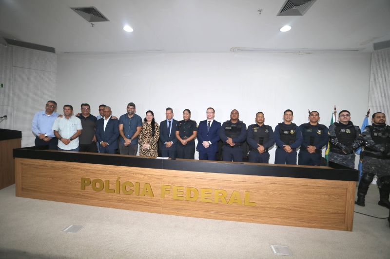 Assinatura do Termo de Cooperação entre Prefeitura de Ananindeua e Policia Federal