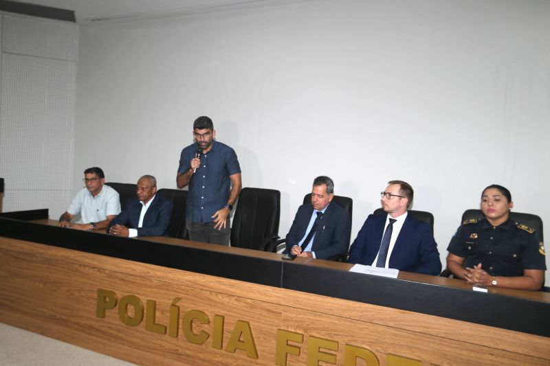 Assinatura do Termo de Cooperação entre Prefeitura de Ananindeua e Policia Federal