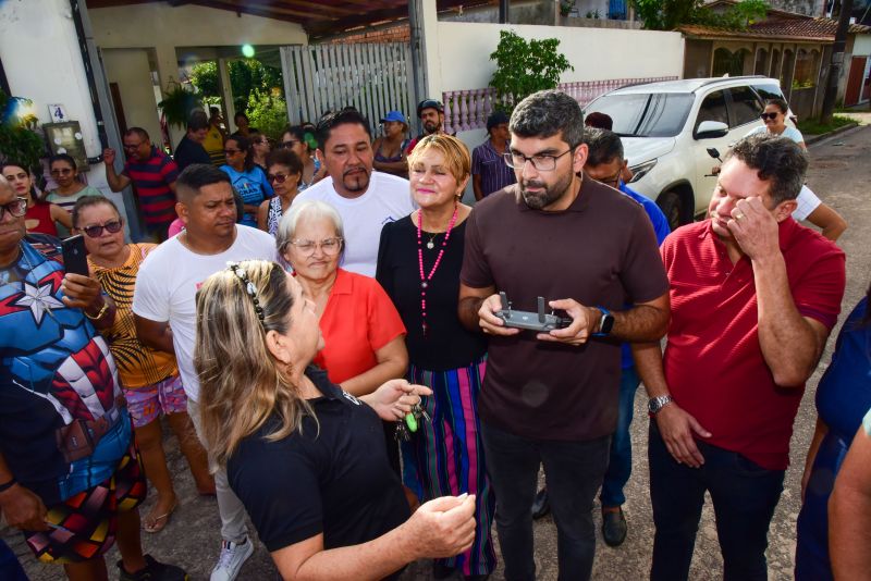 Voo inaugural para estudo de Regularização Fundiaria na Comunidade São Francisco no Coqueiro