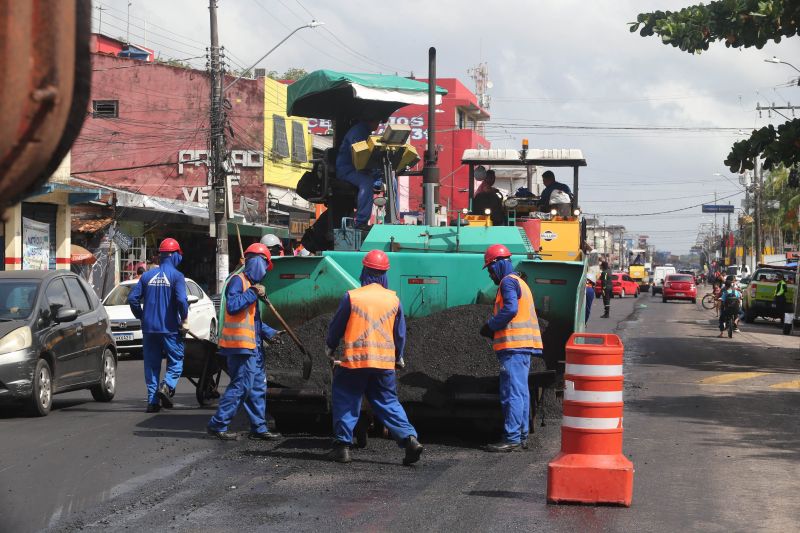 Pavimentação asfáltica da rua Providência na Cidade Nova VIII